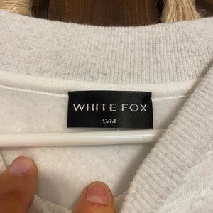 White Fox Crewneck Sweatshirt